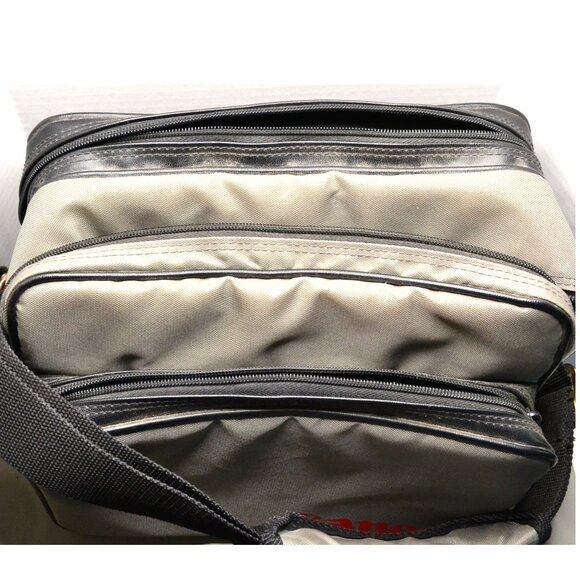 Vintage Canon Camera Bag 1990s Gray/Black Multi Compartments Cameras Photography - Picture 5 of 5